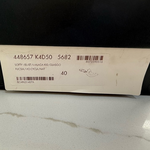 Gucci Velvet Princetown Slippers w. Fur - Picture 4 of 8